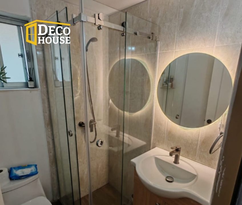 Cristal Templado — proyecto instalado por DecoHouse en Santiago
