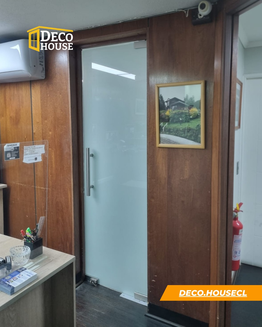 Puertas de Cristal — proyecto instalado por DecoHouse en Santiago